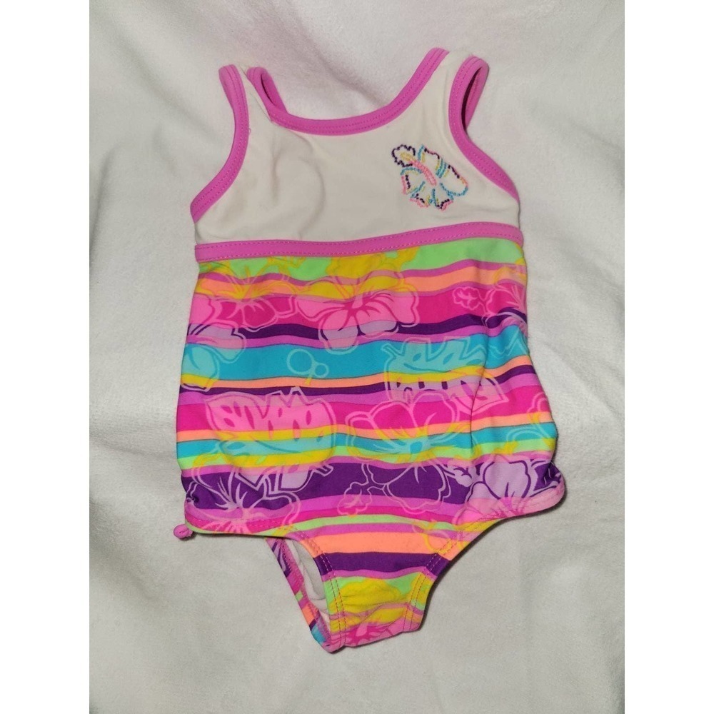Op Multicolor Girl Swimsuit 18 months
